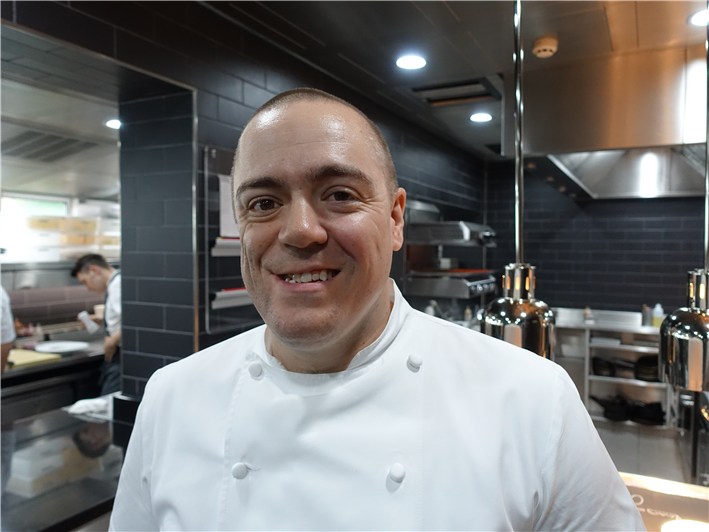 chef de cuisine Matt Abe, head chef since 2015